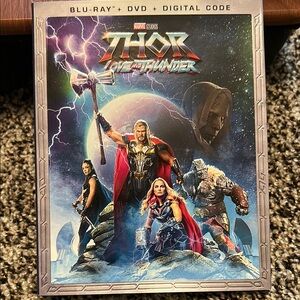 Marvel Thor Love and Thunder Blu-ray DVD Digital Combo